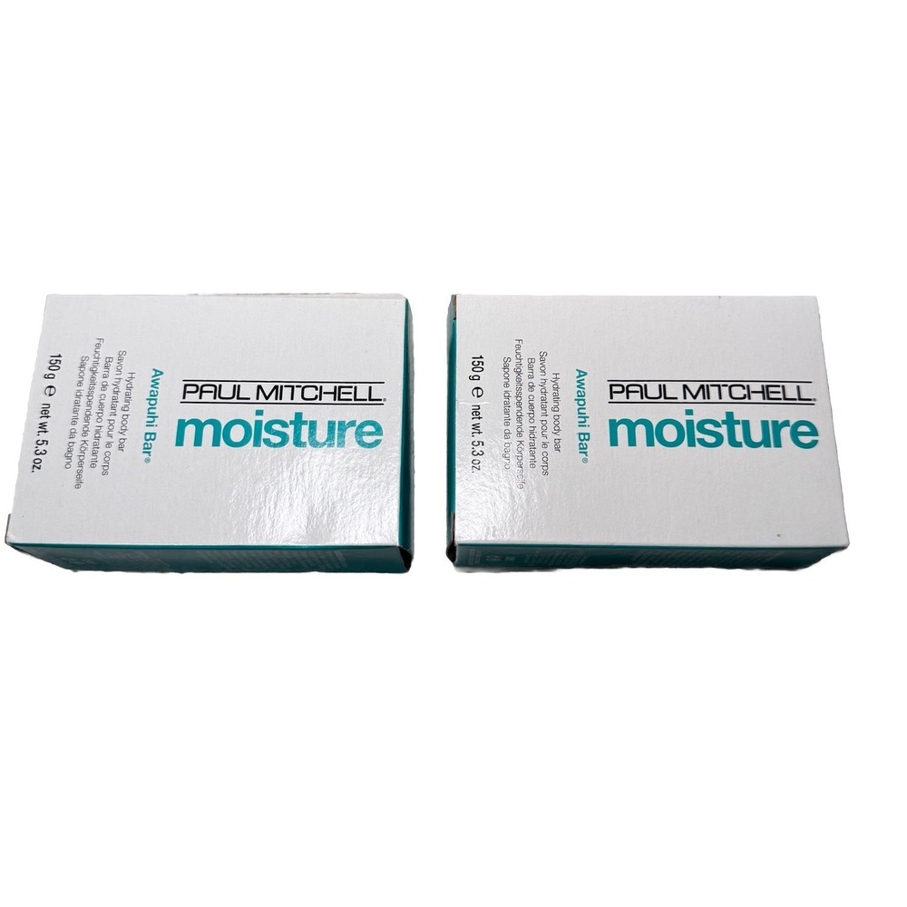 NEW Paul Mitchell Awapuhi  Moisturizing Bath Bar Soap 5.3 OZ‎  SEALED Lot Of 2